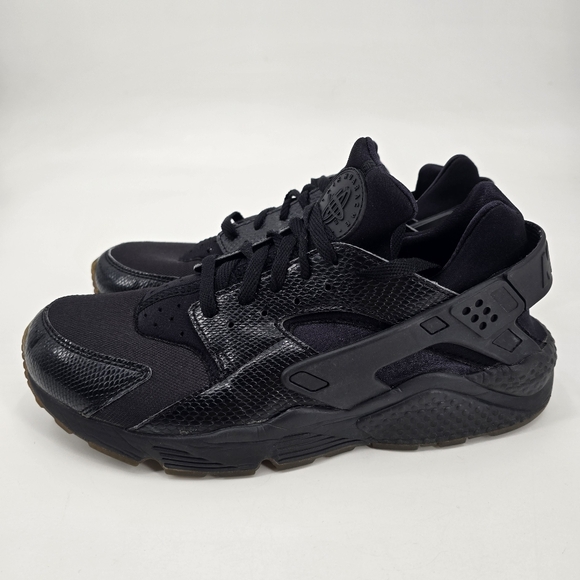 Nike Air Huaraches Mens Black Athletic Sneakers Size 11 - Picture 3 of 7